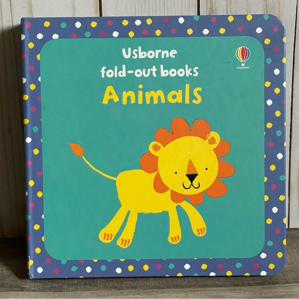 NEW Usborne Fold-Out Books Animals baby kids infant childrens first book